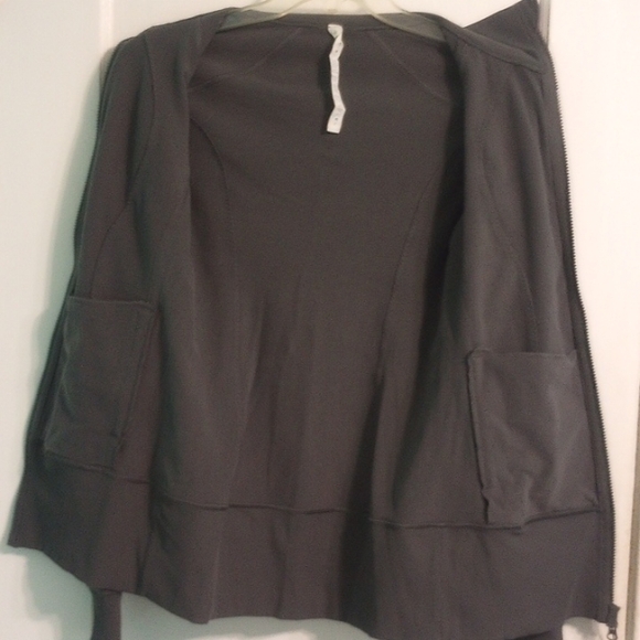 Lululemon Nice Asana Jacket - Brushed Soot Light - Picture 16 of 16